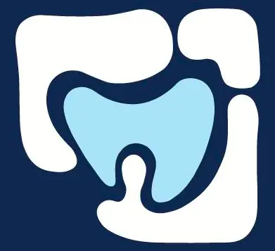 logo dental almendras